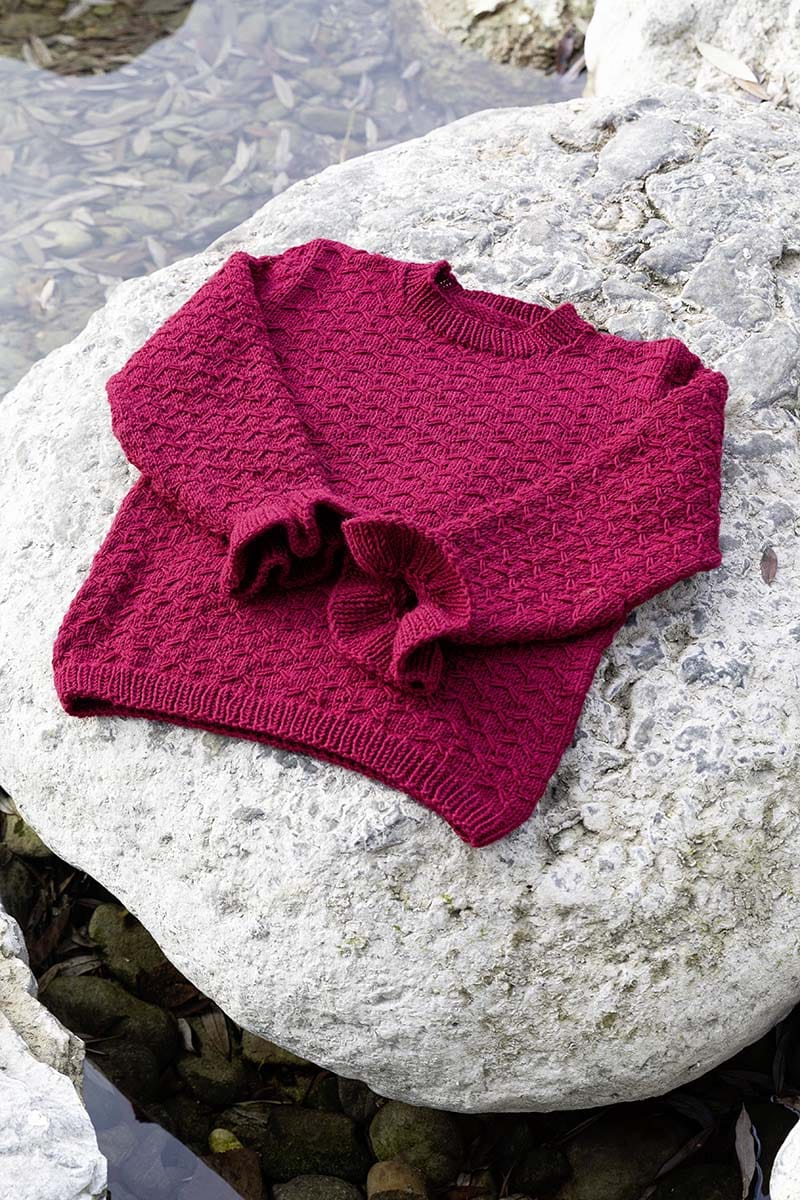 Lang Yarns Knitting Pattern Sweater Pattern Bundle in MERINO 150 by LANGYARNS | Punto 28-010