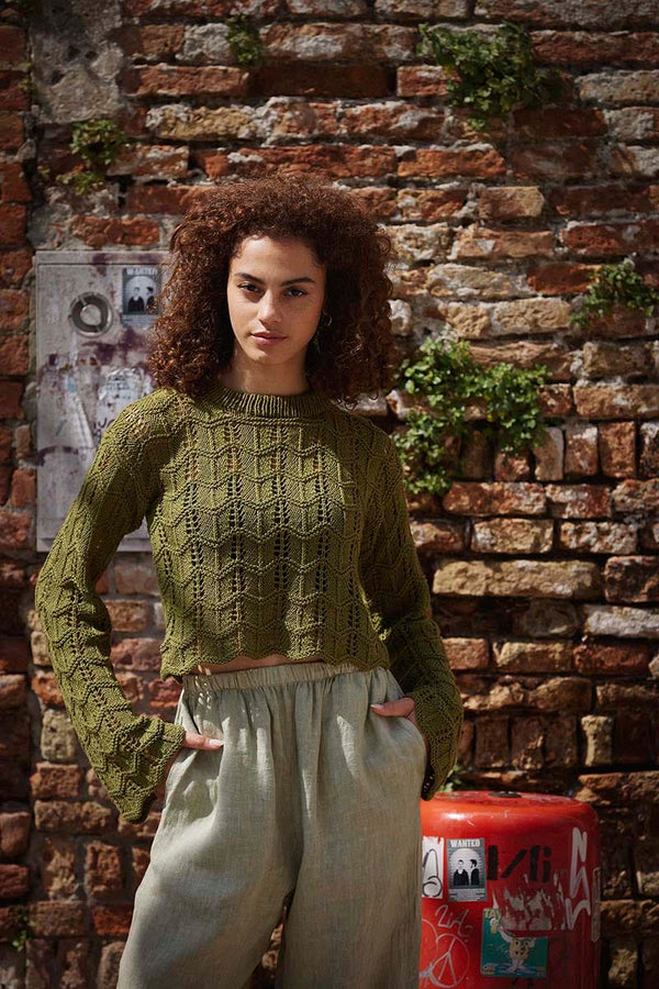 SWEET-STITCHES Sweater Pattern Kit in SWEET by WOOLADDICTS | WOOLADDICTS #16-012