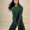 Lang Yarns Knitting Pattern SYBELL Sweater Pattern Bundle in Cashmere Premium by LANGYARNS | Punto 60-003