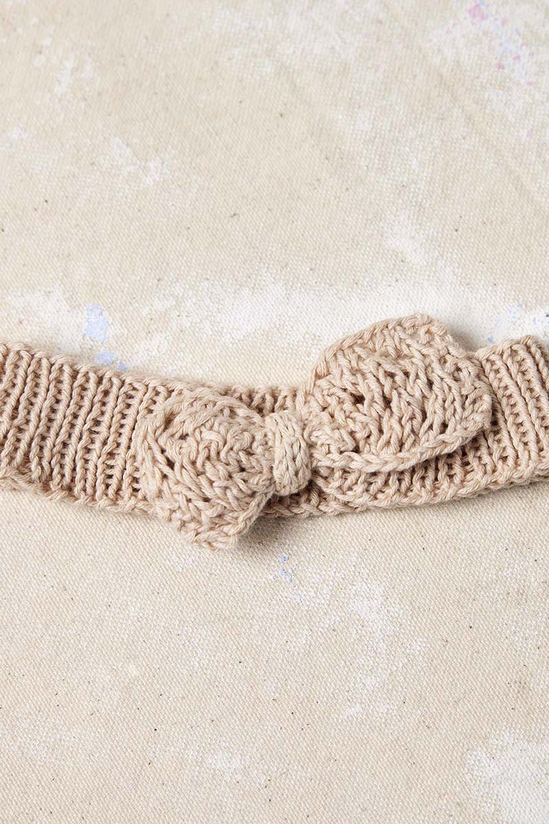 Lang Yarns Knitting Pattern SYLTJE Headband Pattern Bundle in Baby Cotton Naturally Colored by LANGYARNS | Punto 83-001