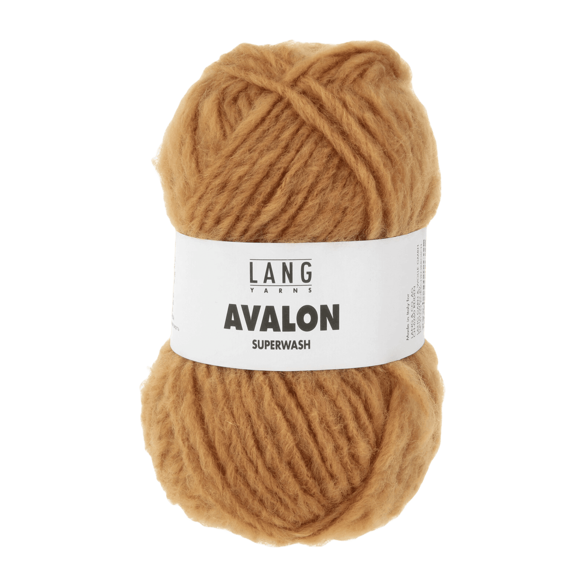 Lang Yarns Knitting Pattern To fit a medium sized head - 1 ball / brown-orange 1171.0075 VERITY Unisex Hat Pattern Bundle in Avalon by LANGYARNS | Fatto a Mano 286-044