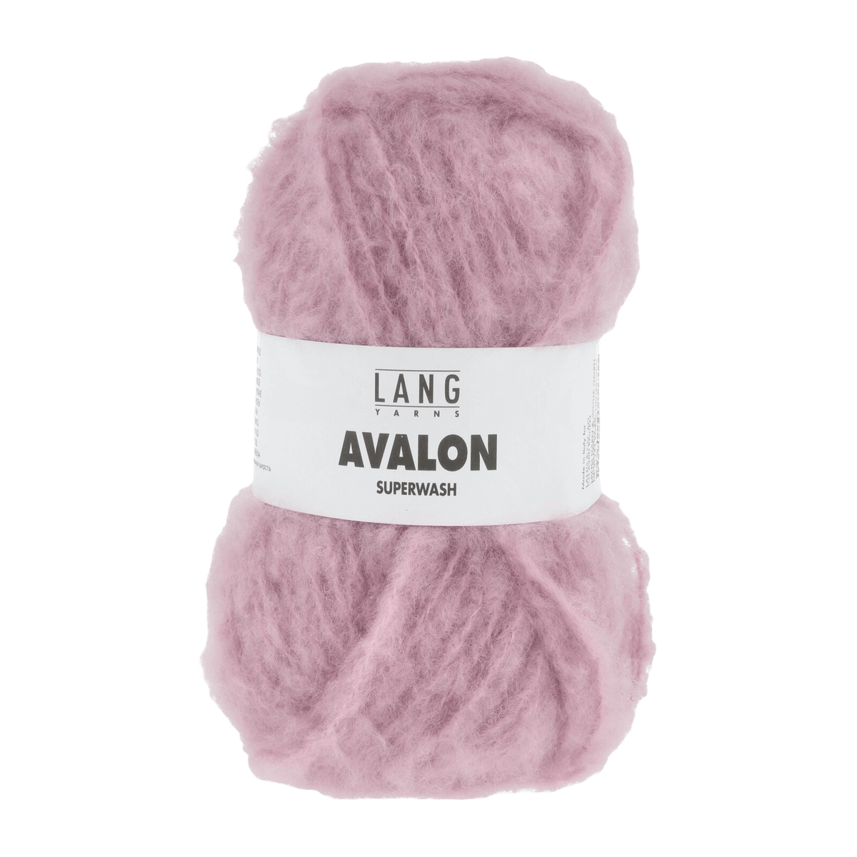 Lang Yarns Knitting Pattern To fit a medium sized head - 1 ball / rose 1171.0009 VERITY Unisex Hat Pattern Bundle in Avalon by LANGYARNS | Fatto a Mano 286-044