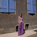 Lang Yarns Knitting Pattern TORI Slipover Pattern Bundle in Lisboa by LANGYARNS | Punto 82-008