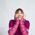 Lang Yarns Knitting Pattern TUANA Long wristwarmers Pattern Bundle in Mohair 21 by LANGYARNS | Fatto a Mano 280-002