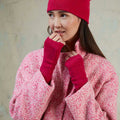 Lang Yarns Knitting Pattern ULRIKE Hat Pattern Bundle in Cashmere Premium by LANGYARNS | Punto 60-016