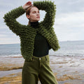 Lang Yarns Knitting Pattern WILD HAVEN Jacket Pattern Bundle in DESIRE | WOOLADDICTS #15
