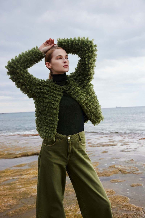 WILD-HAVEN Jacket Pattern Kit in DESIRE by WOOLADDICTS | WOOLADDICTS #15