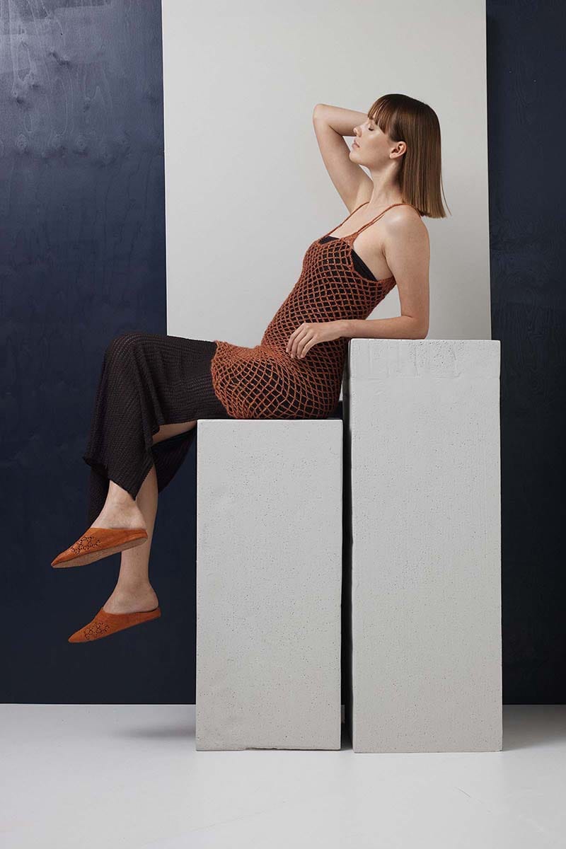 Lang Yarns Knitting Pattern Wisteria Crochet Dress Pattern Bundle in Astra /  Lace by LANGYARNS | Fatto a Mano 288-037