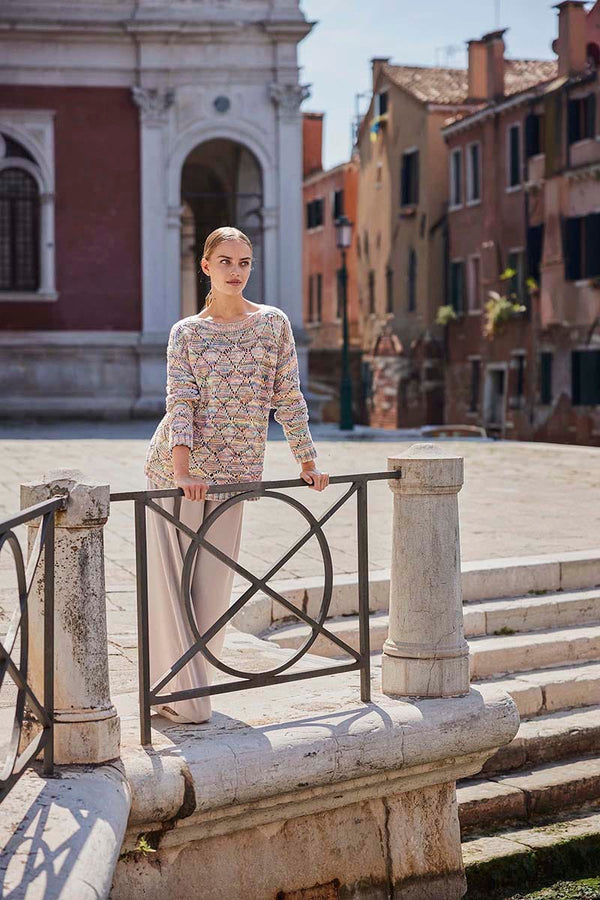 ZIGGY Sweater Pattern Kit in LISBOA by LANGYARNS | Punto 91-014