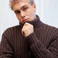 Lang Yarns Knitting Pattern Zip-front jacket Pattern Bundle in MERINO 120 by LANGYARNS | Punto 55-009
