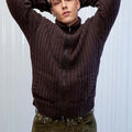 Lang Yarns Knitting Pattern Zip-front jacket Pattern Bundle in MERINO 120 by LANGYARNS | Punto 55-009