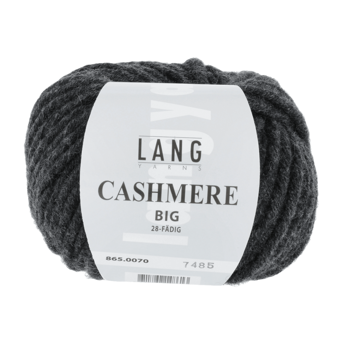 Lang Yarns Luxury Yarns Anthracite LANGYARNS | Cashmere Big | Super Chunky | 865