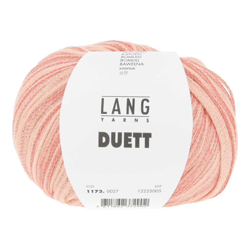 Lang Yarns Luxury Yarns Apricot / Coral LANG YARNS | Duet | DK | 1173