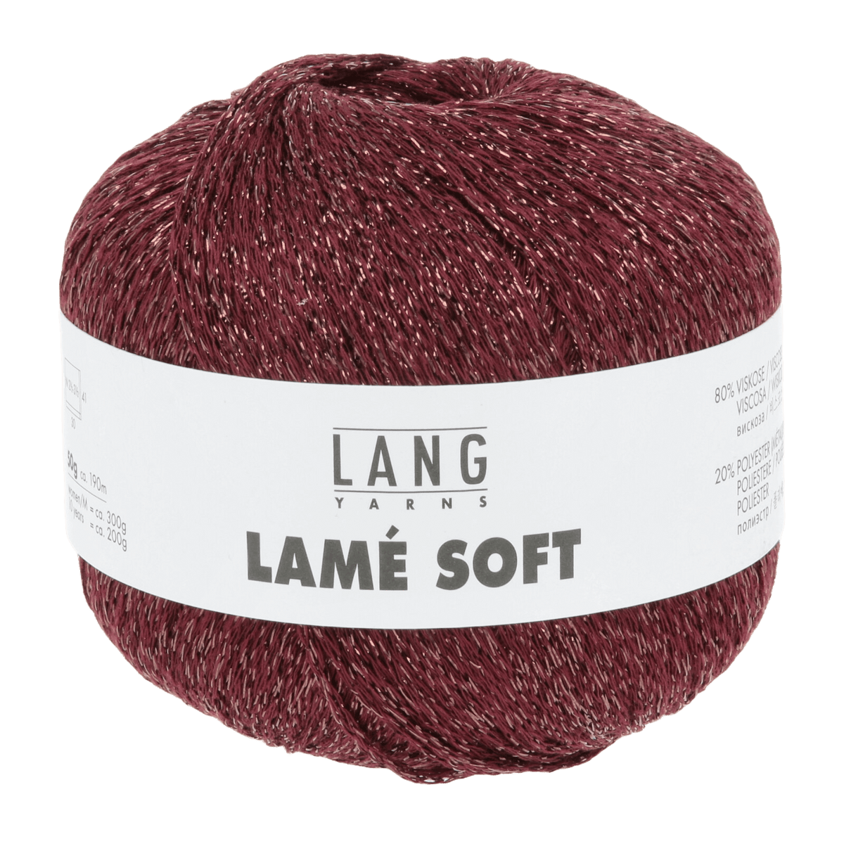 Lang Yarns Luxury Yarns Beer LANGYARNS | Lamé Soft | Sock / Baby | 56