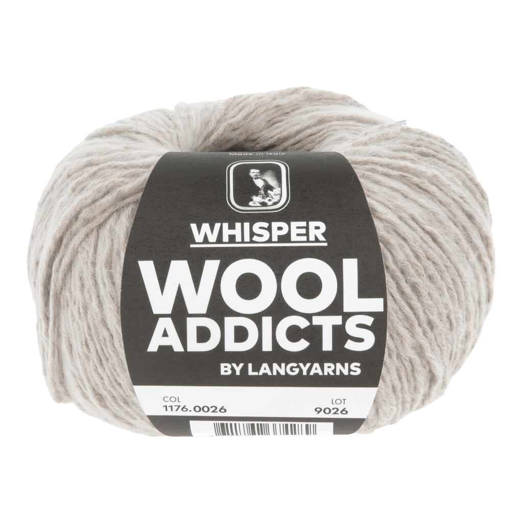 Lang Yarns Luxury Yarns Beige LANG YARNS | WOOL ADDICTS | Whisper | Aran / Worsted | 1176