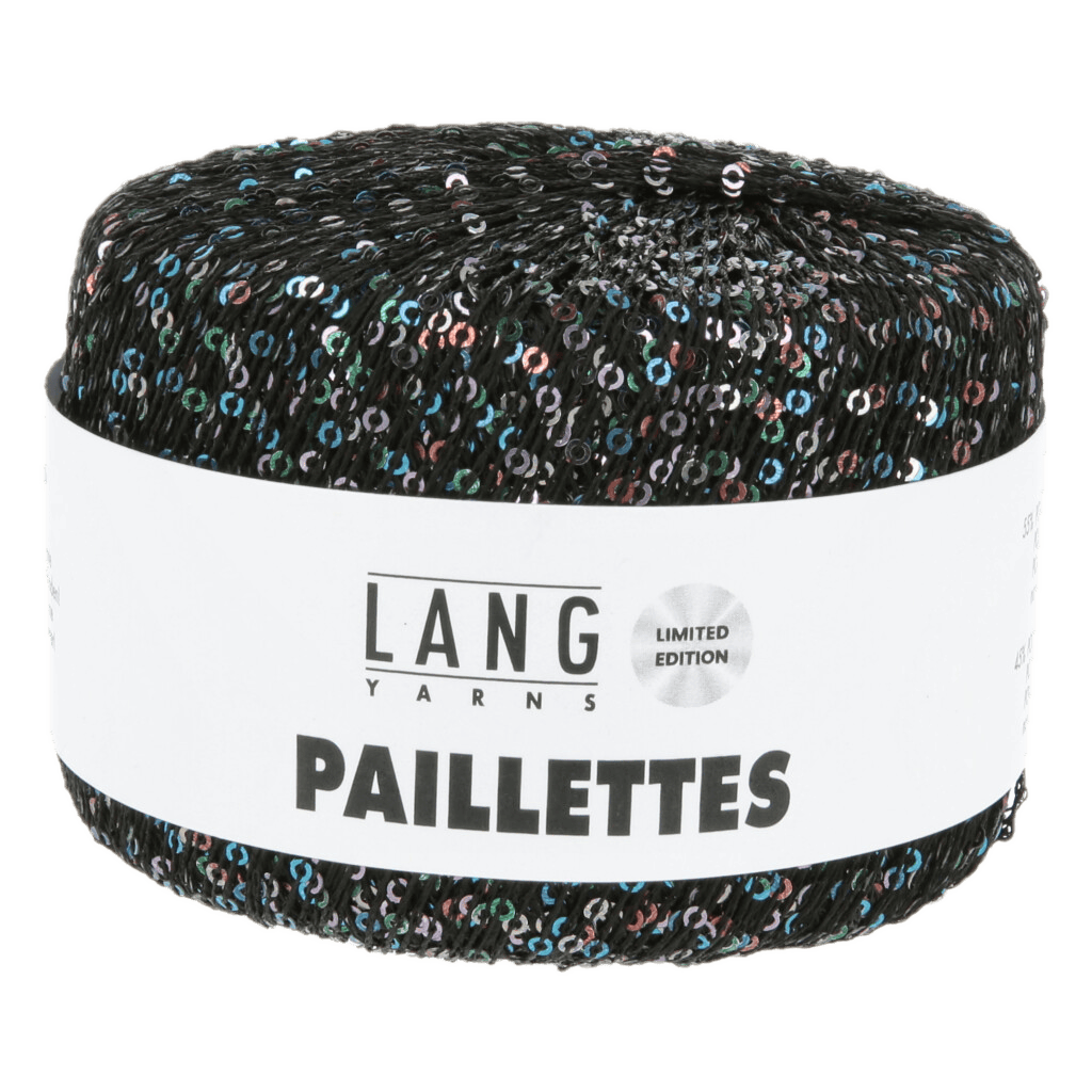 Lang Yarns Luxury Yarns Black / Galaxy LANG YARNS | Paillettes | Sequins | 39