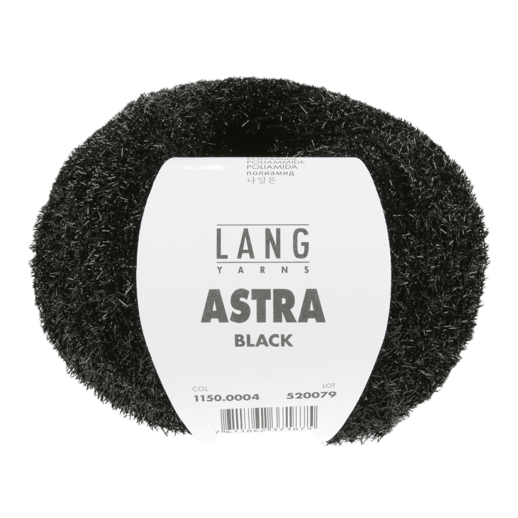 Lang Yarns Luxury Yarns Black LANG YARNS | Astra | 1150
