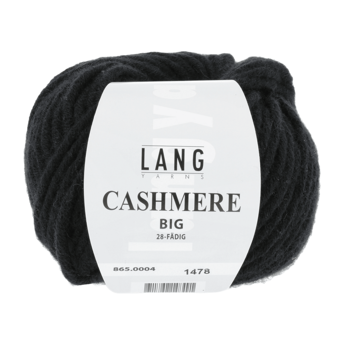 Lang Yarns Luxury Yarns Black LANGYARNS | Cashmere Big | Super Chunky | 865