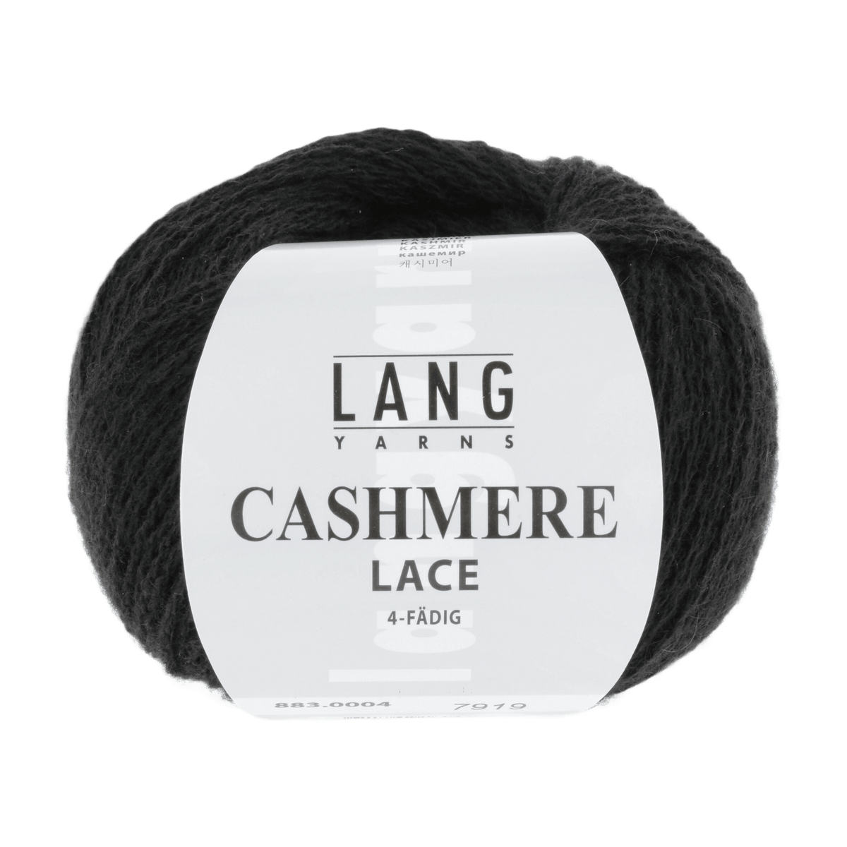 Lang Yarns Luxury Yarns Black LANGYARNS | Cashmere Lace | 4-Ply / Sport | 883