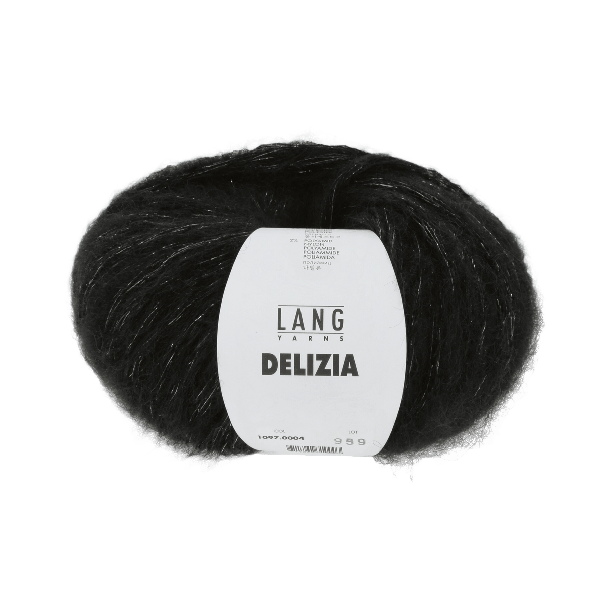 Lang Yarns Luxury Yarns Black LANGYARNS | Delizia | Super Chunky | 1097