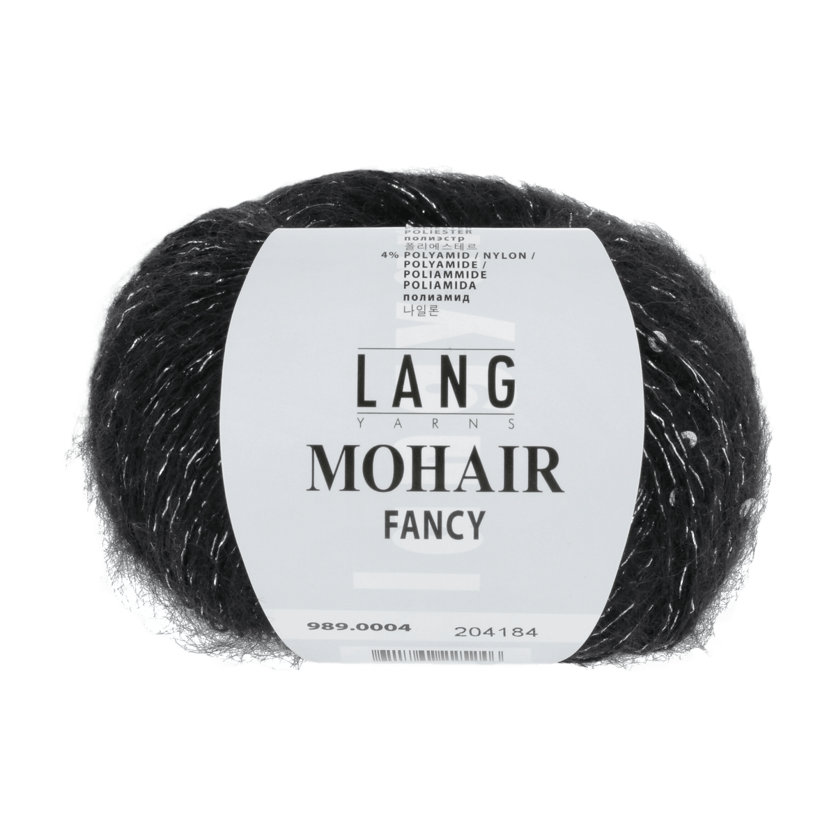 Lang Yarns Luxury Yarns Black LANGYARNS | Mohair Fancy | DK | 989
