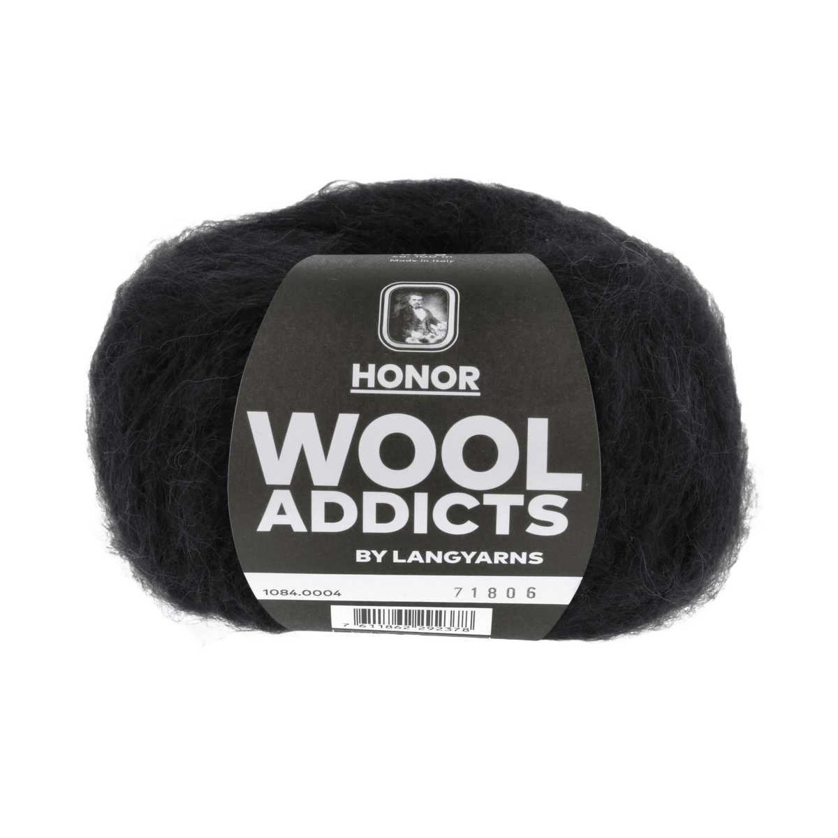 Lang Yarns Luxury Yarns Black LANGYARNS | WOOL ADDICTS | Honor | Worsted | 1084