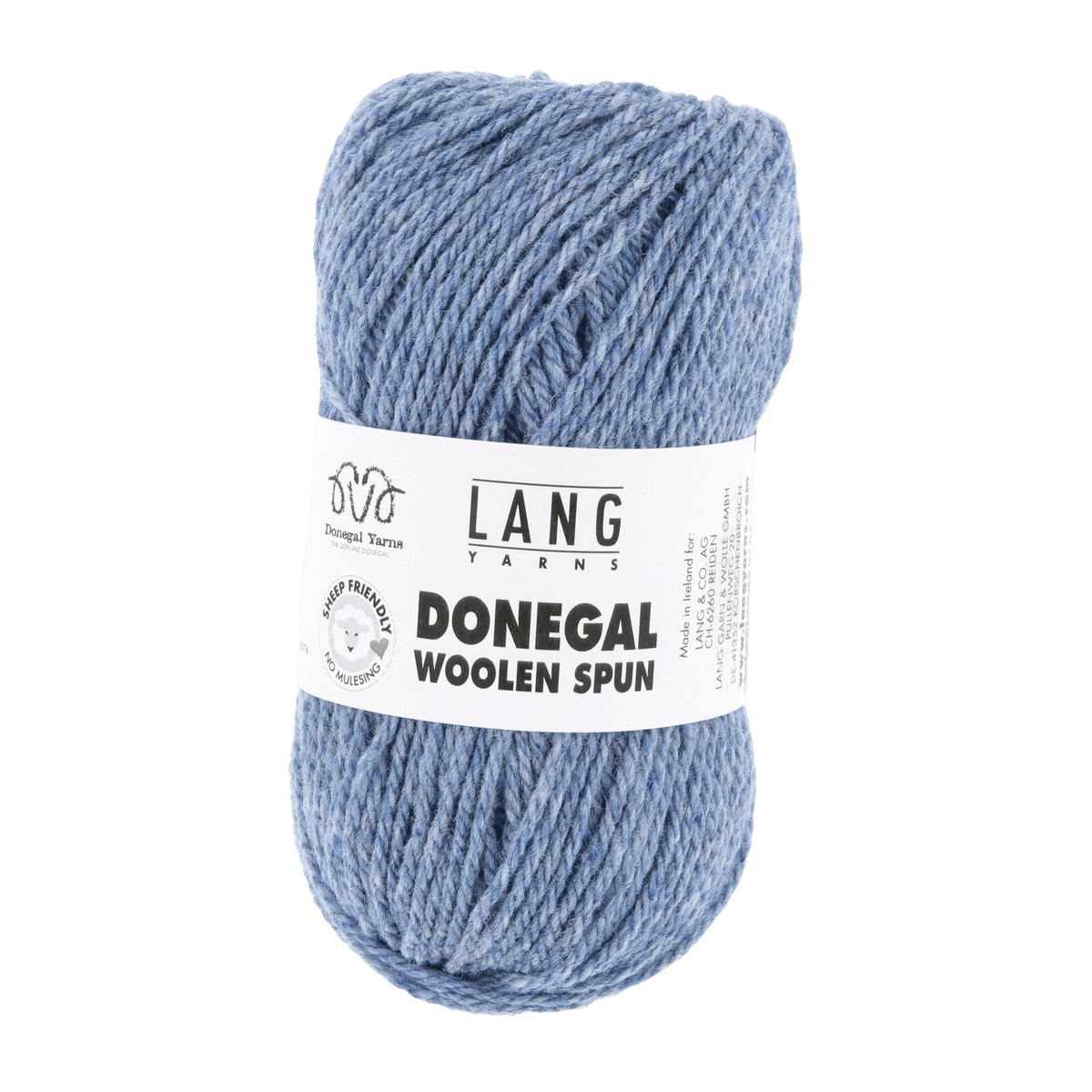 Lang Yarns Luxury Yarns Blue LANGYARNS | Donegal Woolen Spun | Worsted / Aran | 1172