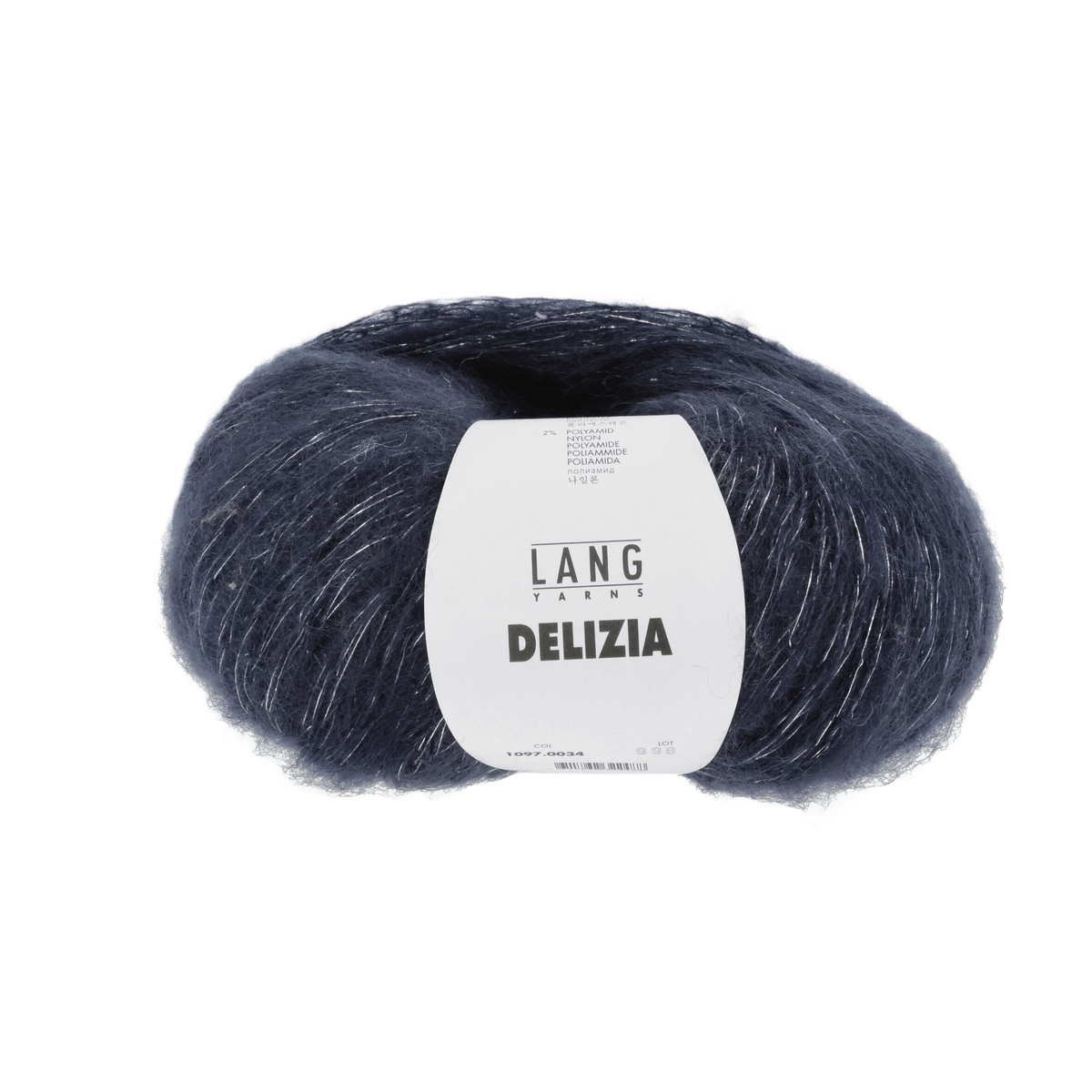 Lang Yarns Luxury Yarns Blue Marine LANGYARNS | Delizia | Super Chunky | 1097
