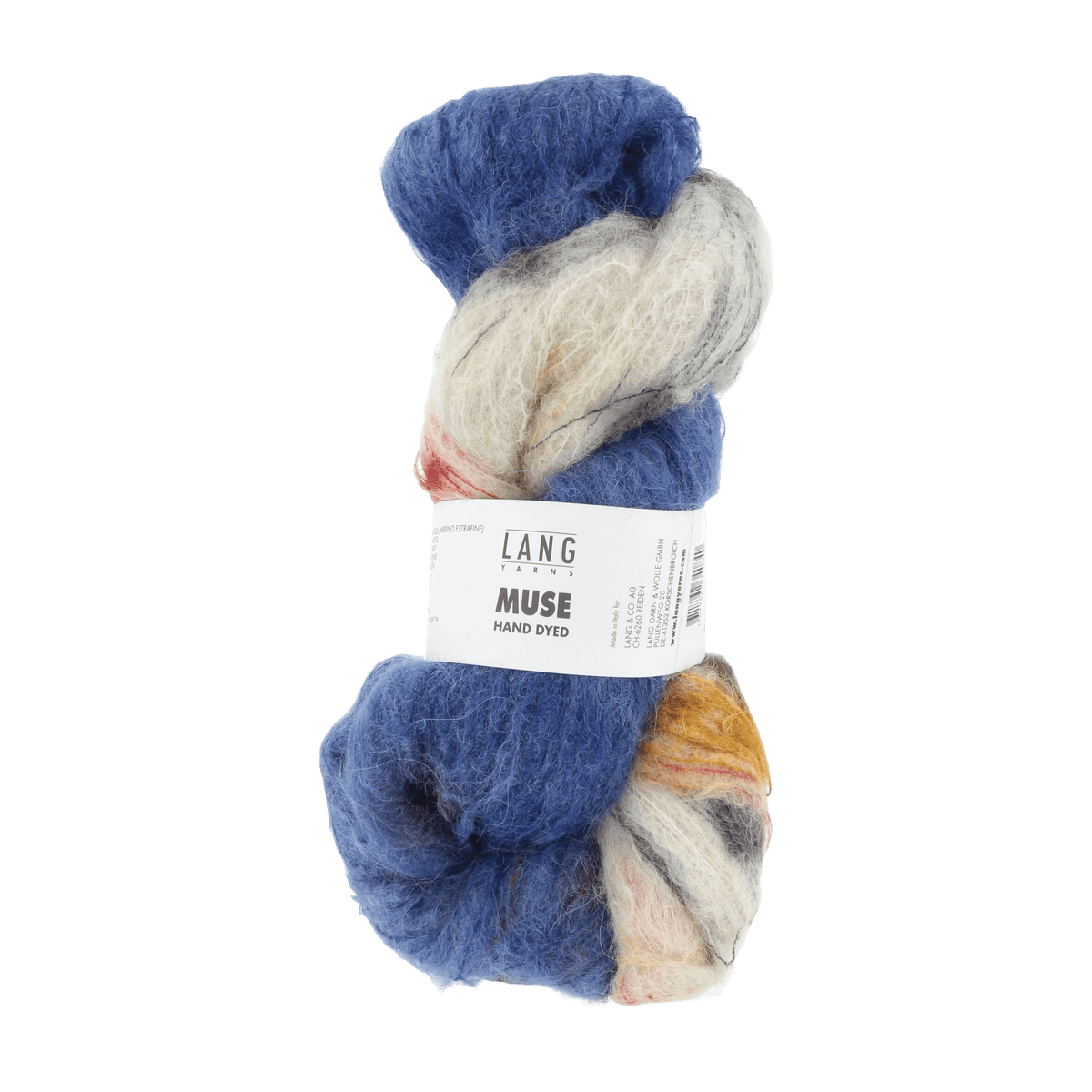 Lang Yarns Luxury Yarns Blue - printed LANGYARNS | Muse | Worsted | 1117