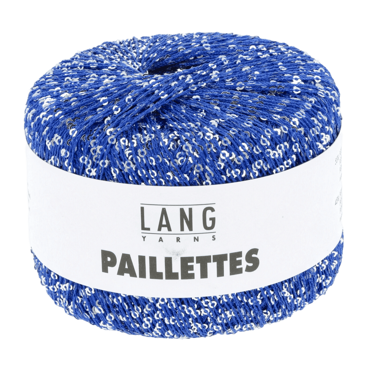 Lang Yarns Luxury Yarns Blue / Silver LANGYARNS | Paillettes | Sequins | 39