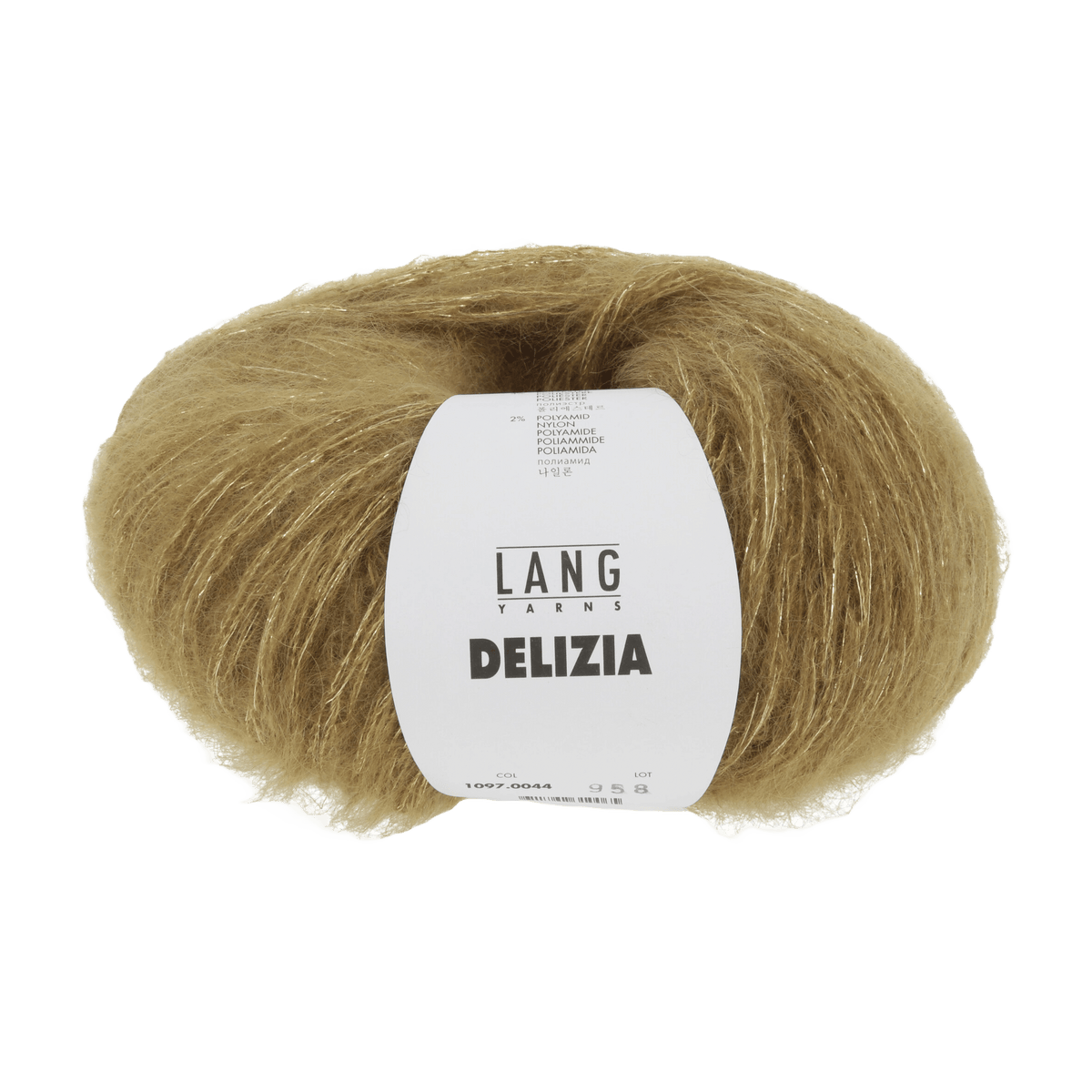 Lang Yarns Luxury Yarns Brass LANGYARNS | Delizia | Super Chunky | 1097