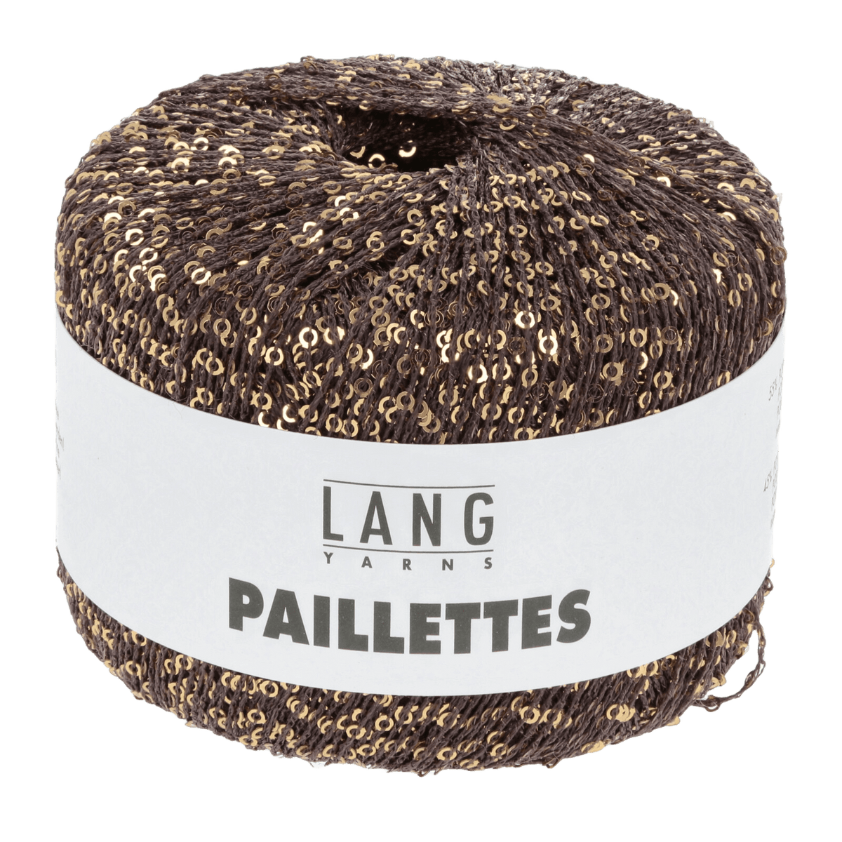 Lang Yarns Luxury Yarns Brown / Gold LANGYARNS | Paillettes | Sequins | 39