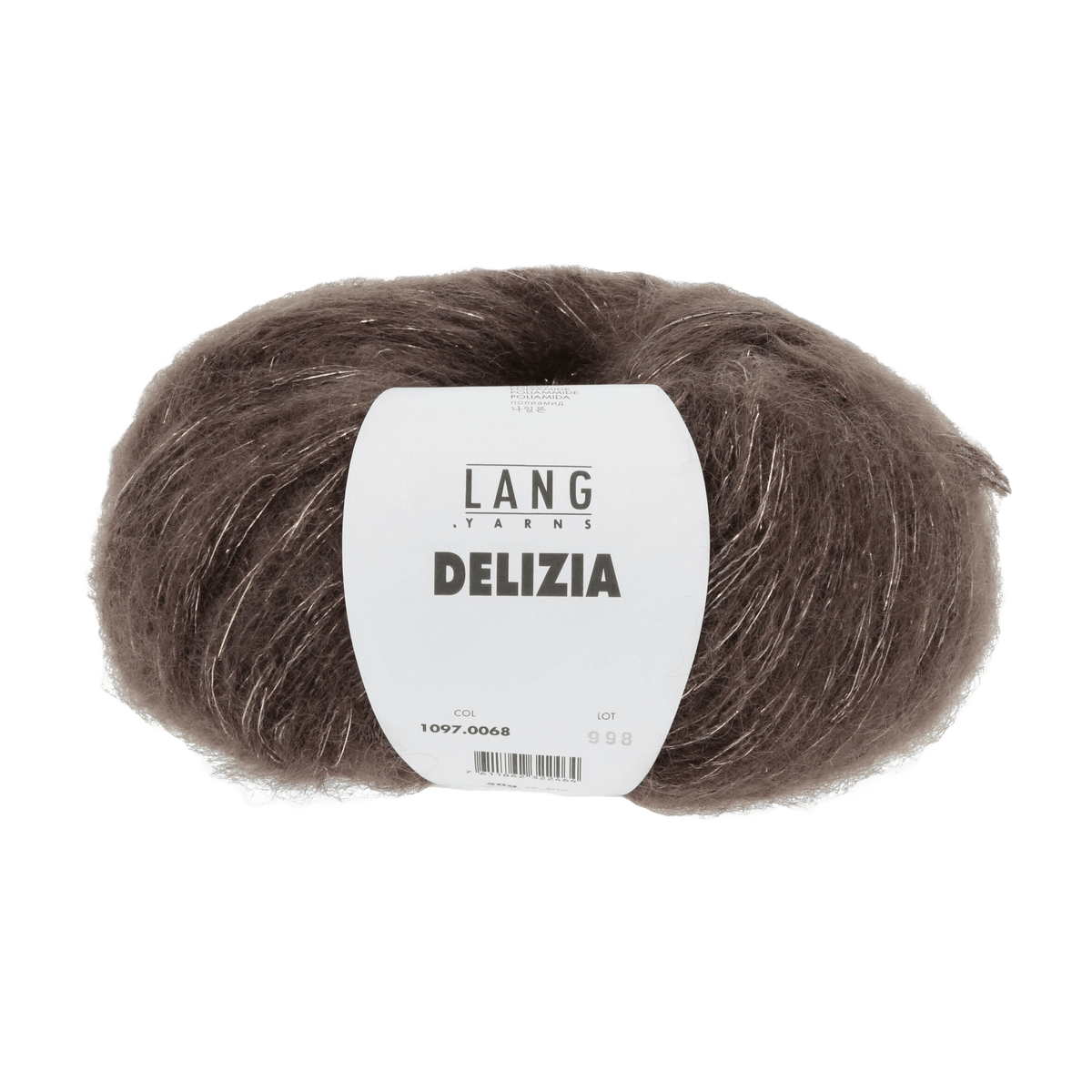 Lang Yarns Luxury Yarns Brown LANGYARNS | Delizia | Super Chunky | 1097