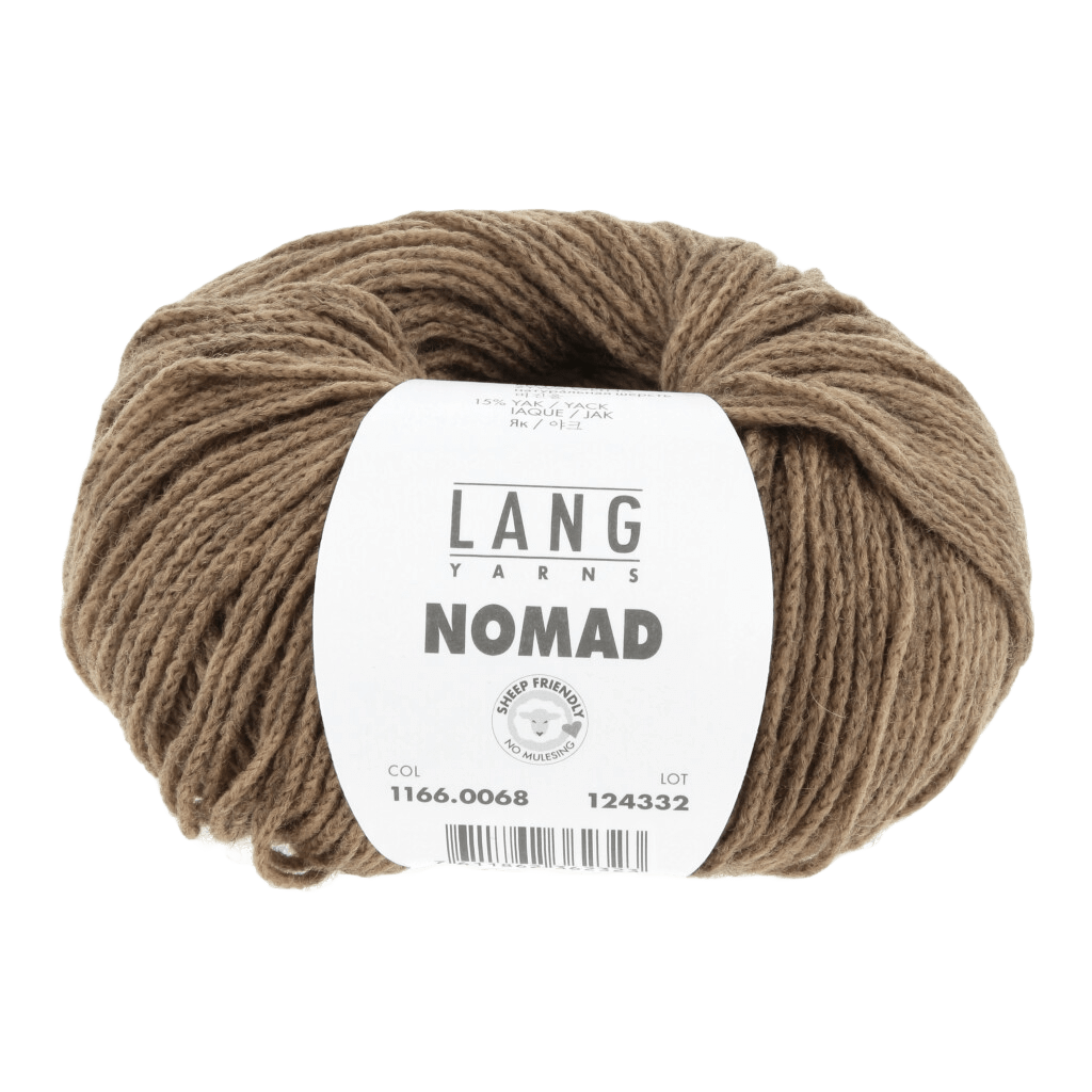 Lang Yarns Luxury Yarns Brown LANGYARNS | Nomad | Sport | 1166
