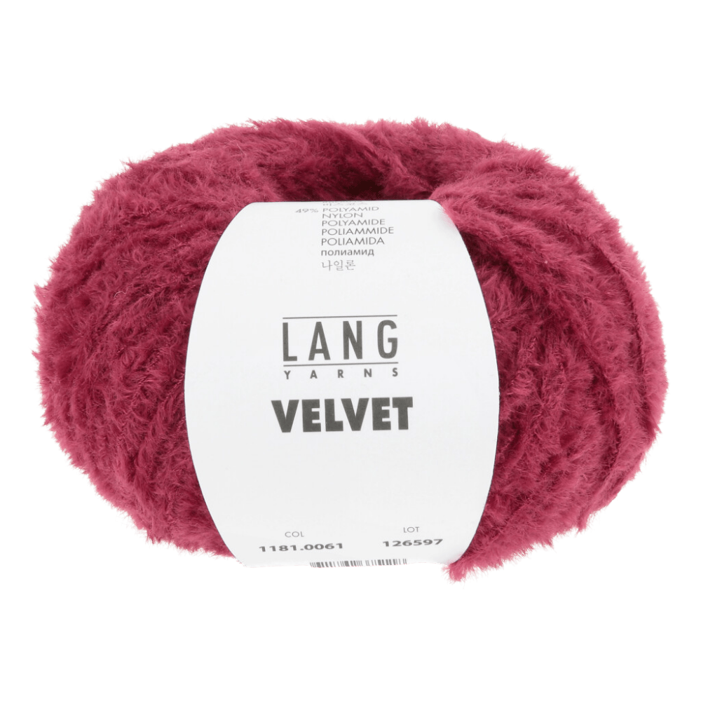 Lang Yarns Luxury Yarns Carmine LANG YARNS | Velvet | DK | 1181