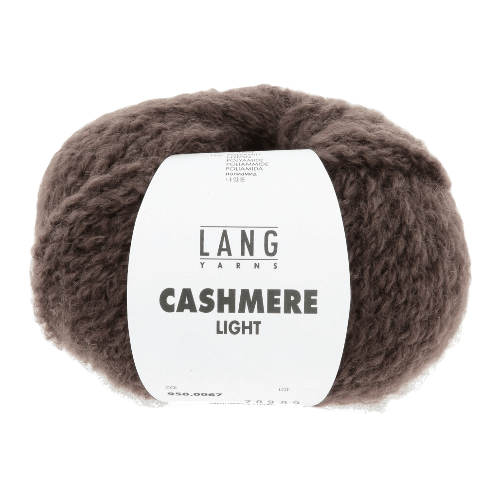 Lang Yarns Luxury Yarns Choco LANGYARNS | Cashmere Light | Worsted / Aran | 950