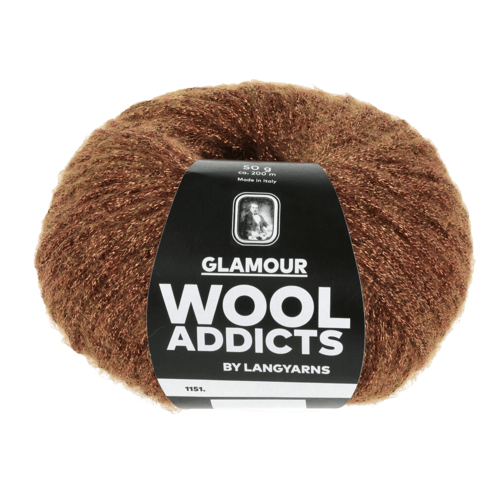 Lang Yarns Luxury Yarns Copper LANGYARNS | WOOLADDICTS | Glamour | Worsted / Aran | 1151