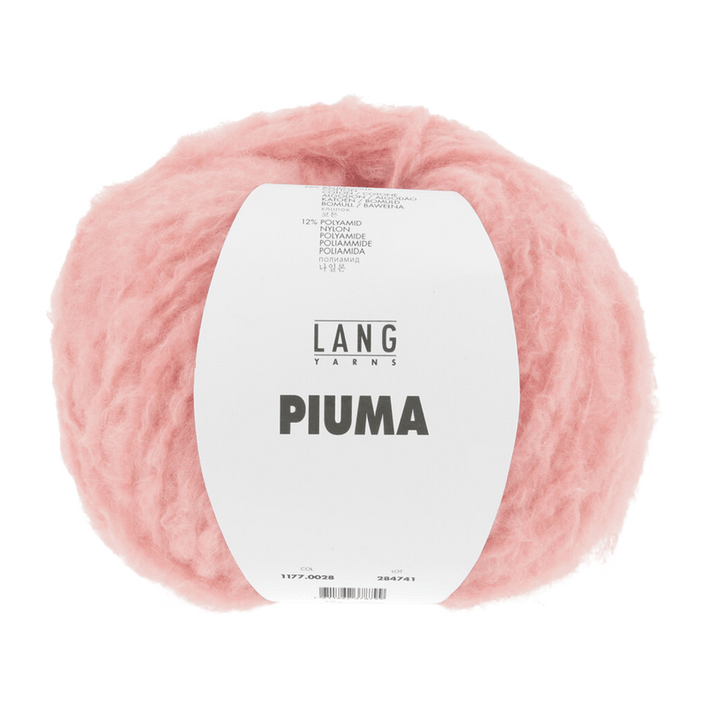Lang Yarns Luxury Yarns Coral LANG YARNS | Piuma | Aran / Worsted | 1177