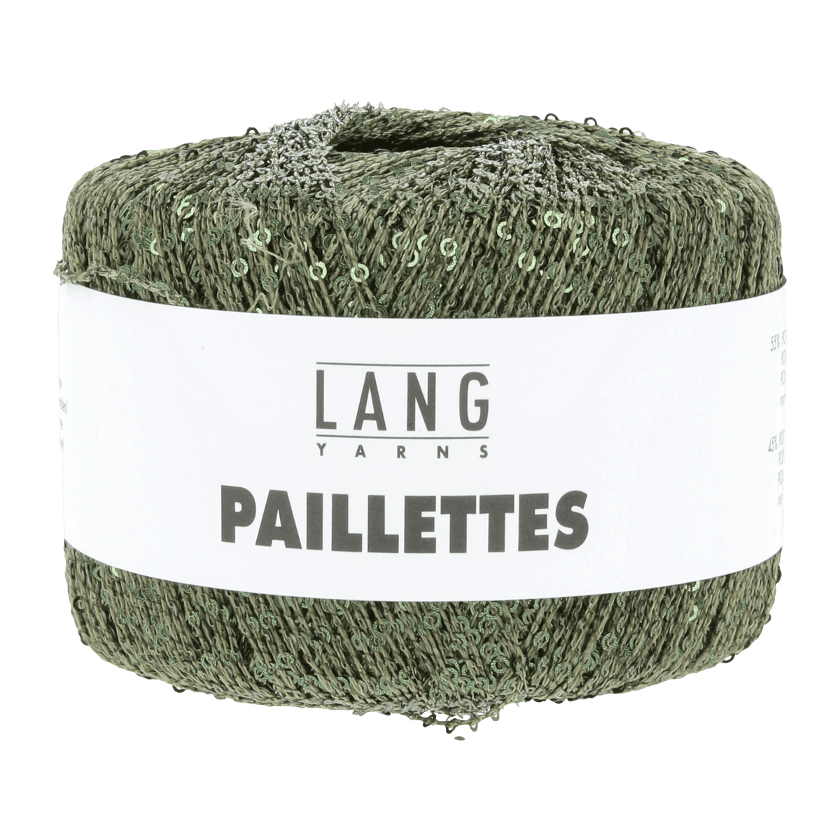 Lang Yarns Luxury Yarns Crocodile Green LANGYARNS | Paillettes Sequins | Thread | 39