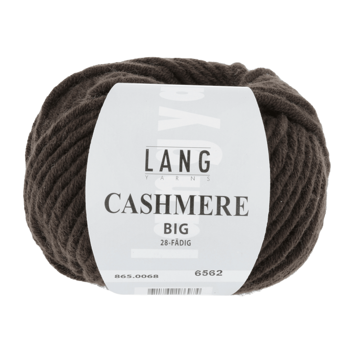 Lang Yarns Luxury Yarns Dark Brown LANGYARNS | Cashmere Big | Super Chunky | 865
