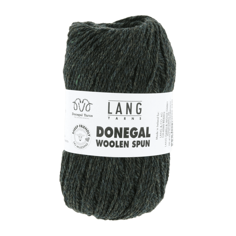 Lang Yarns Luxury Yarns Dark Green LANGYARNS | Donegal Woolen Spun | Worsted / Aran | 1172