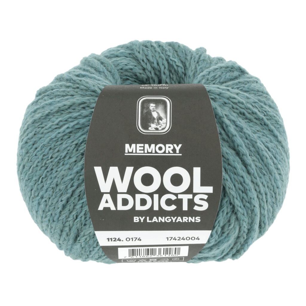 Lang Yarns Luxury Yarns Dusk LANGYARNS | WOOLADDICTS | Memory | Worsted / Aran | 1124