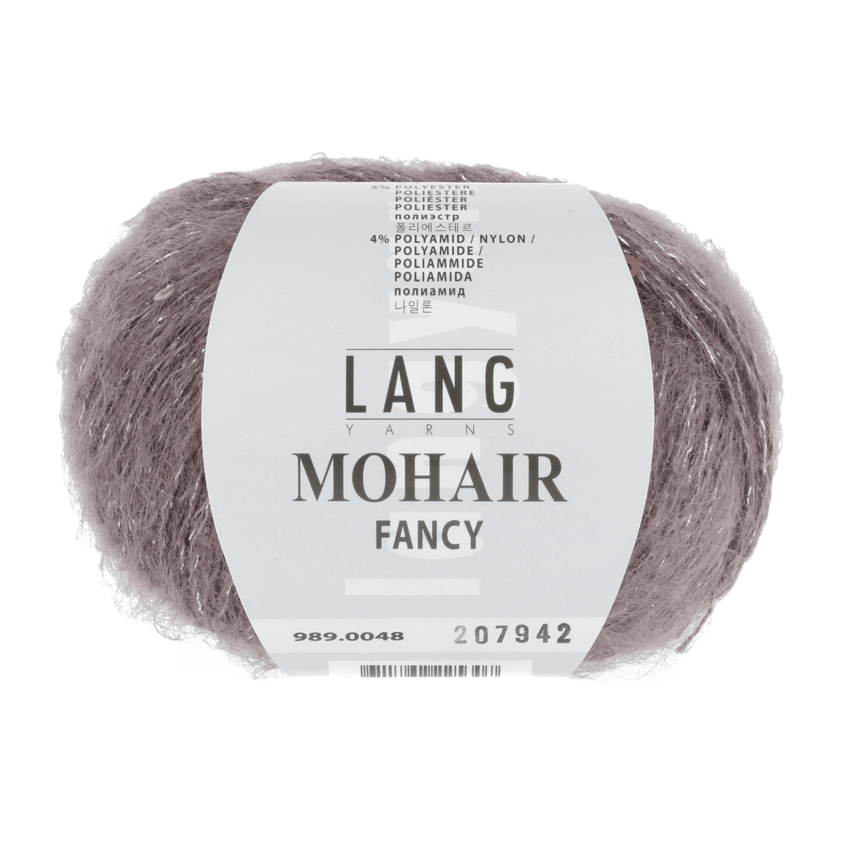 Lang Yarns Luxury Yarns Dusky Pink LANGYARNS | Mohair Fancy | DK | 989
