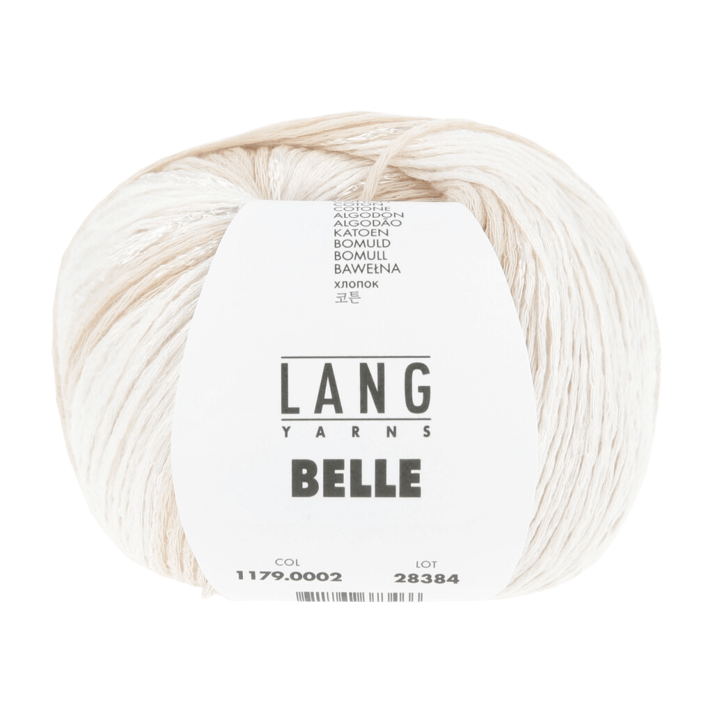 Lang Yarns Luxury Yarns Egg White LANG YARNS | Belle | Sport | 1179
