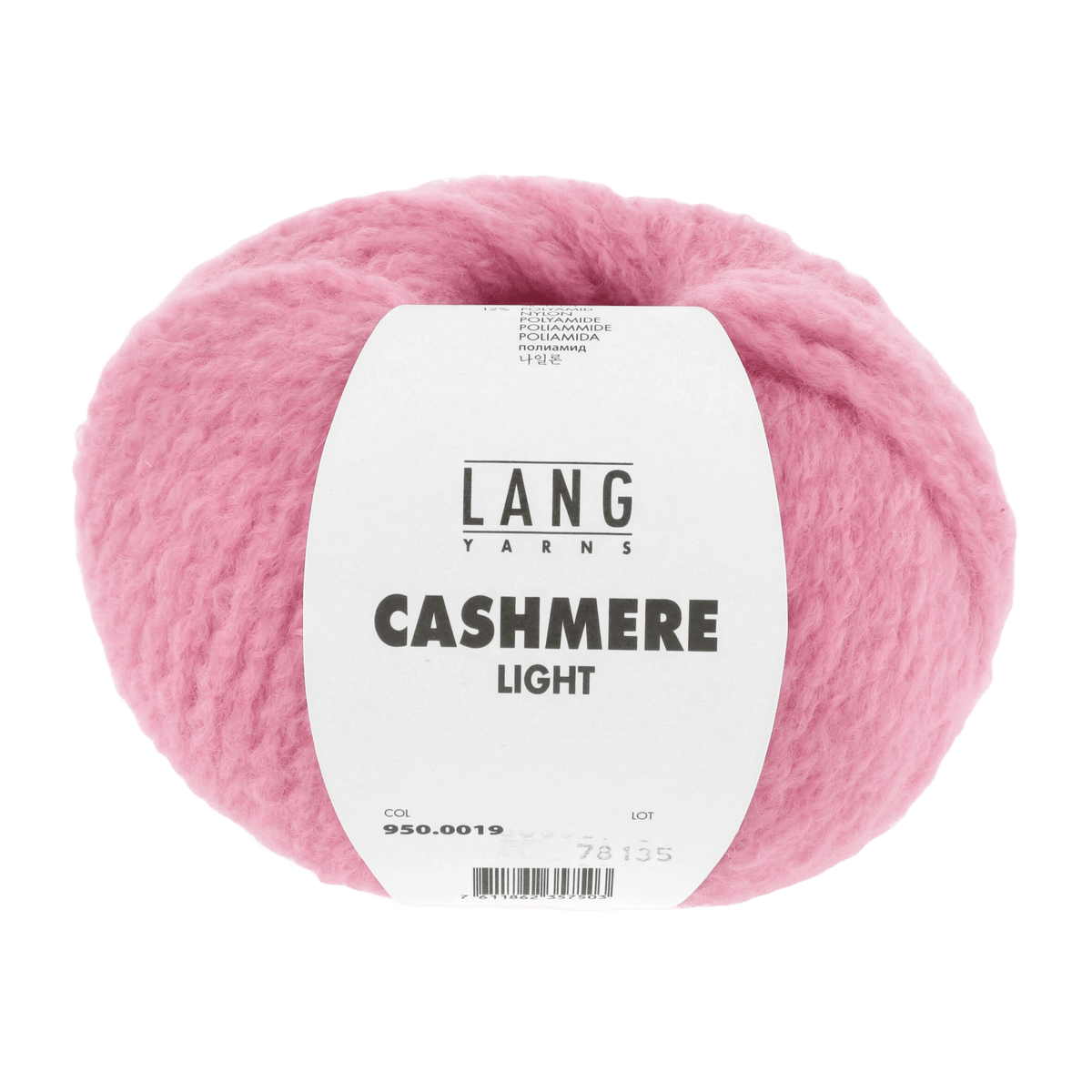 Lang Yarns Luxury Yarns Flamingo LANGYARNS | Cashmere Light | Worsted | 950