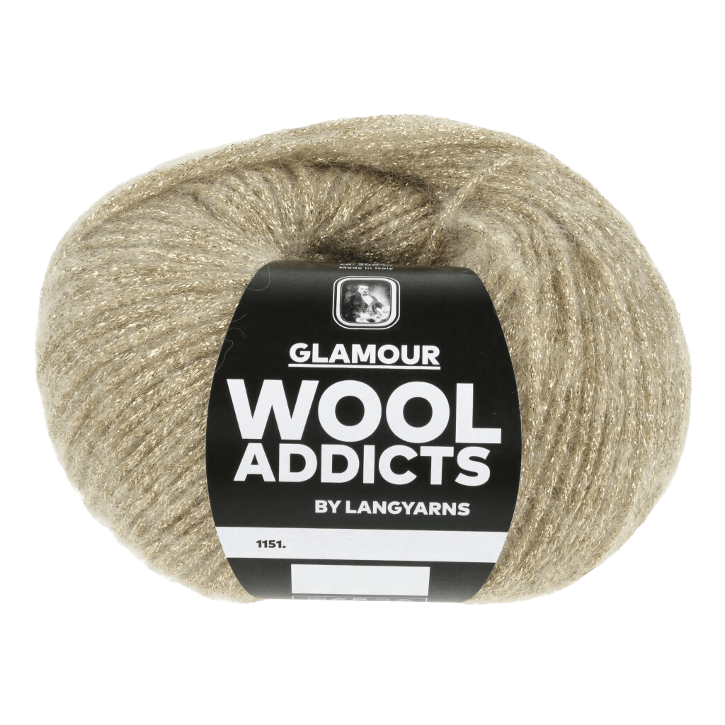 Lang Yarns Luxury Yarns Gold LANGYARNS | WOOLADDICTS | Glamour | Worsted / Aran | 1151
