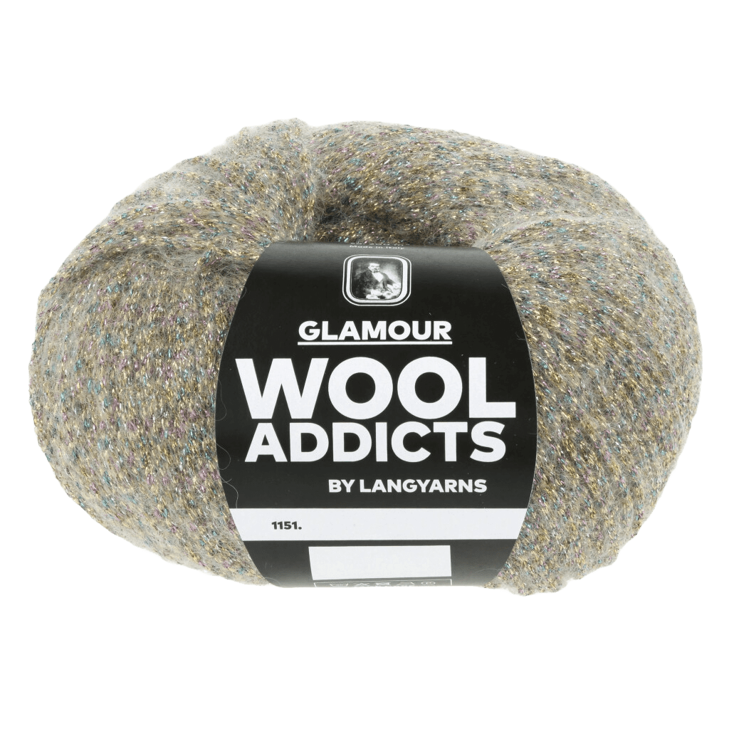 Lang Yarns Luxury Yarns Gold Mouliné LANGYARNS | WOOLADDICTS | Glamour | Worsted / Aran | 1151