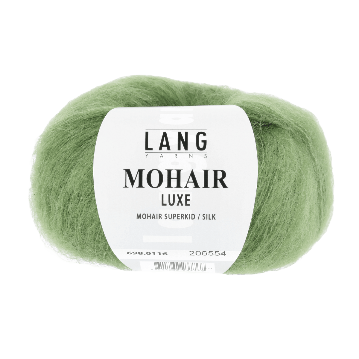 Lang Yarns Luxury Yarns Grass Green LANGYARNS | Mohair Luxe | DK | 698