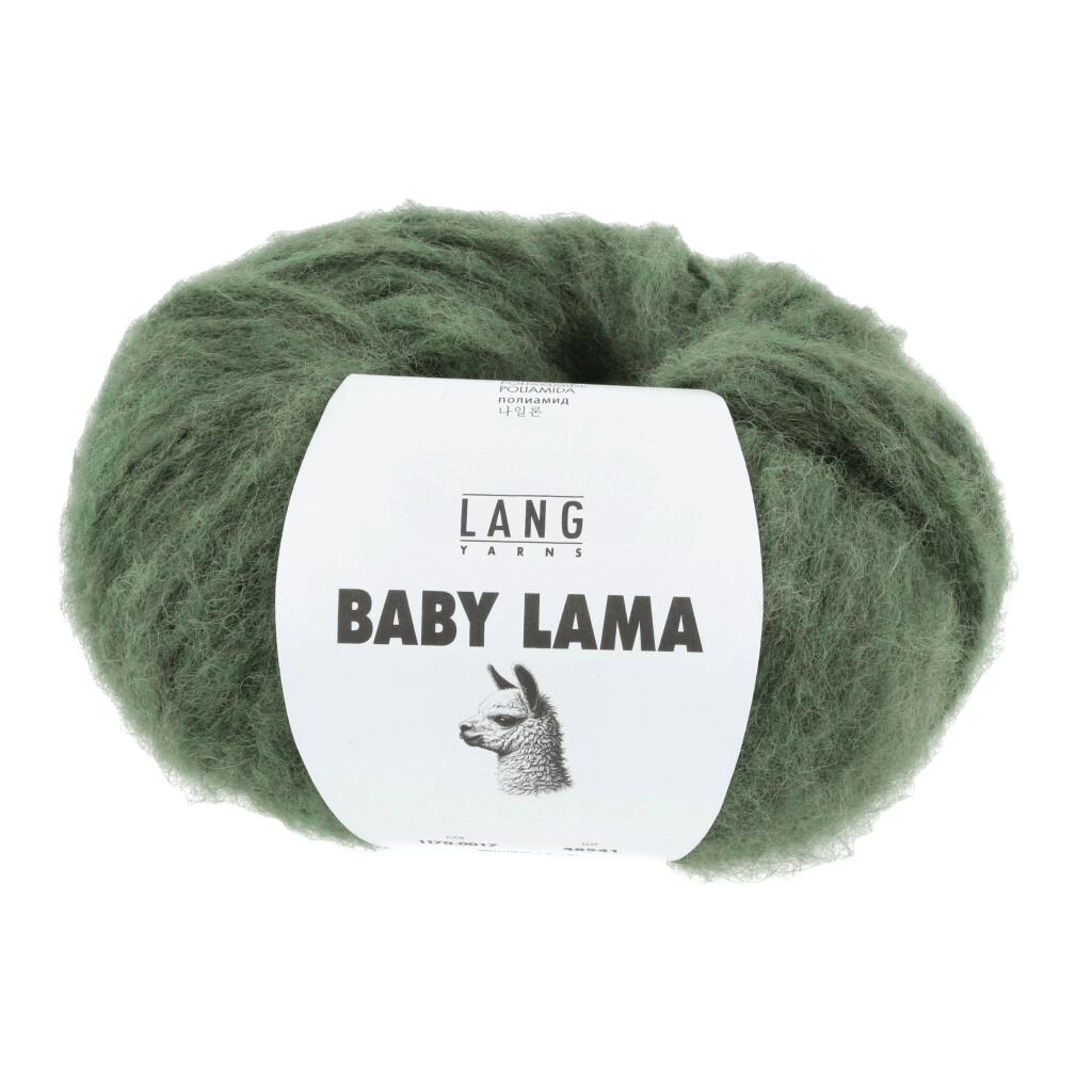 Lang Yarns Luxury Yarns Green LANGYARNS | Baby Lama | Chunky | 1170