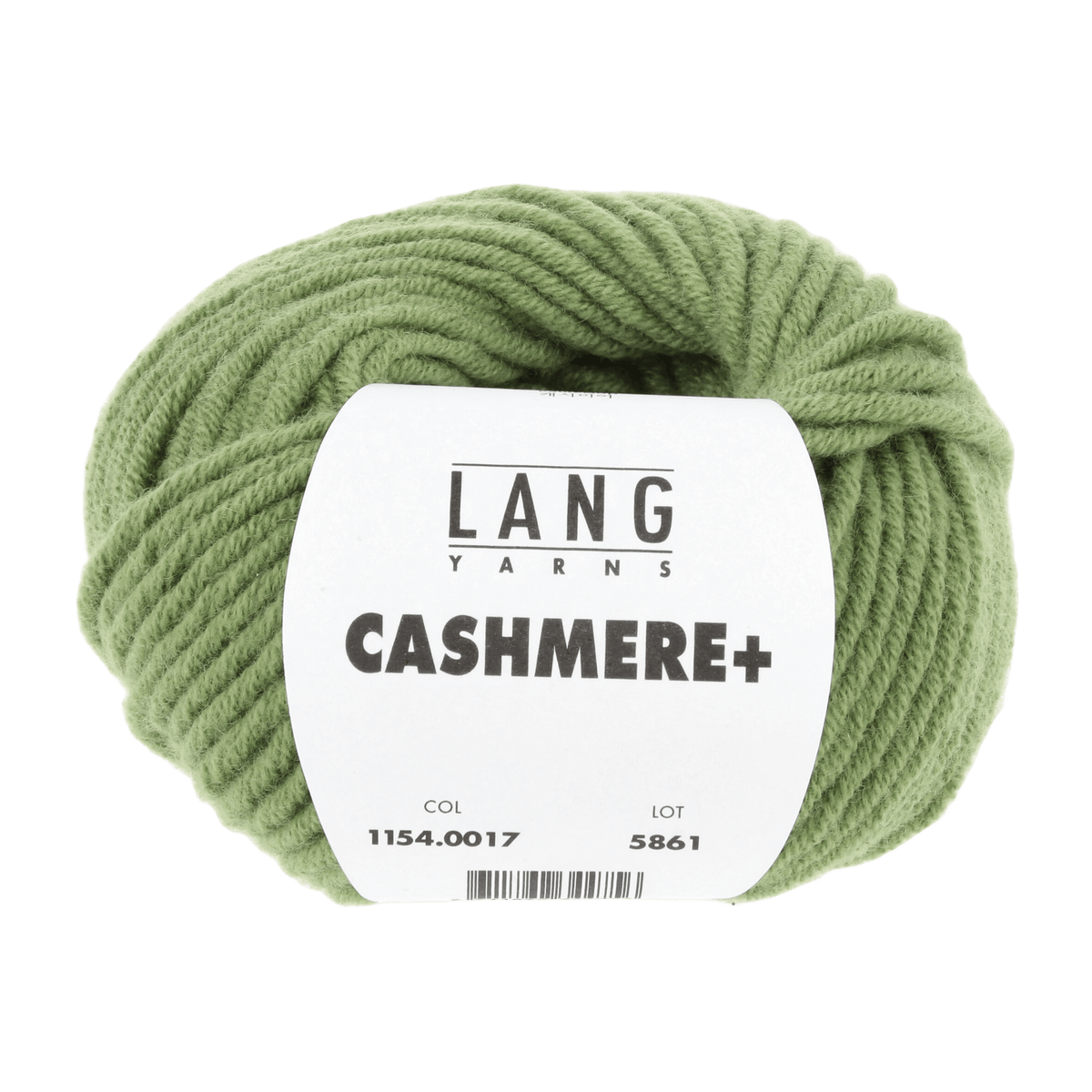 Lang Yarns Luxury Yarns Green LANGYARNS | Cashmere + | Worsted | 1154